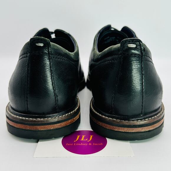 Cole Haan Men's Richardson Grand Black Leather Cap Toe Oxfords C28332 Size 10.5 - Picture 6 of 12